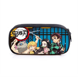 Demon Slayer Pencil Case Zipper Bag Storage