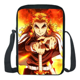 Demon Slayer Messenger Bag Casual Shoulder Bags Harajuku School Backpack