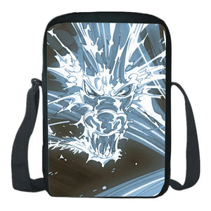 Demon Slayer Messenger Bag Casual Shoulder Bags Harajuku School Backpack
