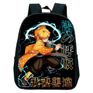 Demon Slayer Nezuko Tanjirou Backpack Kids Kindergarten Bags Kimetsu No Yaiba An