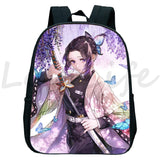 Demon Slayer Nezuko Tanjirou Backpack Kids Kindergarten Bags Kimetsu No Yaiba An