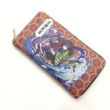 Demon Slayer PU Wallet - Tanjirou & Zenitsu - Long Zipper Purses