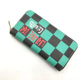 Demon Slayer PU Wallet - Tanjirou & Zenitsu - Long Zipper Purses