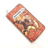 Demon Slayer PU Wallet - Tanjirou & Zenitsu - Long Zipper Purses