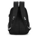 Demon Slayer Print USB Charging Teen Backpack