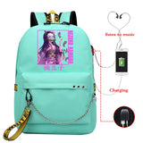 Demon Slayer Manga Backpack for Students