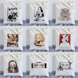 Demon Slayer Shopper Bag Rengoku Kyoujurou Canvas Tote Bag