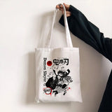 Demon Slayer Shopper Bag Rengoku Kyoujurou Canvas Tote Bag