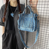 Denim Cloth Women Small Shoulder Bag Girls Casual Handbag