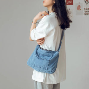 Denim Jeans Bags Girl Totes Women Casual Crossbody Bags For Women