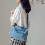 Denim Jeans Bags Girl Totes Women Casual Crossbody Bags For Women