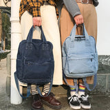 Denim School Bag Teenager Backpack Women Travel Bag Students Mochila Bolsa
