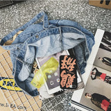 Denim Shoulder Bags Women Vintage Large Capacity Tote Bag Casual Handbags