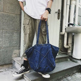 Denim Shoulder Bags Women Vintage Large Capacity Tote Bag Casual Handbags