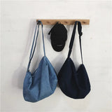 Denim Shoulder Tote Women's Messenger Bag Lady Tote
