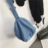 Denim Shoulder Tote Women's Messenger Bag Lady Tote