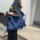 Denim Women Shoulder Bag Handbags Bags For Women Large Messenger Bags