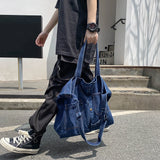 Denim Women Shoulder Bag Handbags Bags For Women Large Messenger Bags