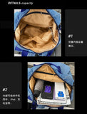 Denim Backpack Women Big Capacity School Backpacks Girls Travel Bag Mochila
