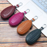 Leather Car Key Wallet Holder COW Shaped Organizer