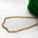 Green Lambswool Leather Shoulder Bag