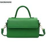 Small Green Crossbody Shoulder Bag for Women