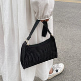 Rhinestones Evening Shoulder Bag Clutch Diamonds Dinner Party Purse