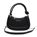 Foreign Style Chain Underarm Bag Solid Color Single Shoulder Messenger Bag