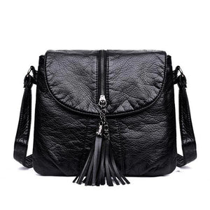 Soft Leather Shoulder Bag Women Messenger Crossbody Bag
