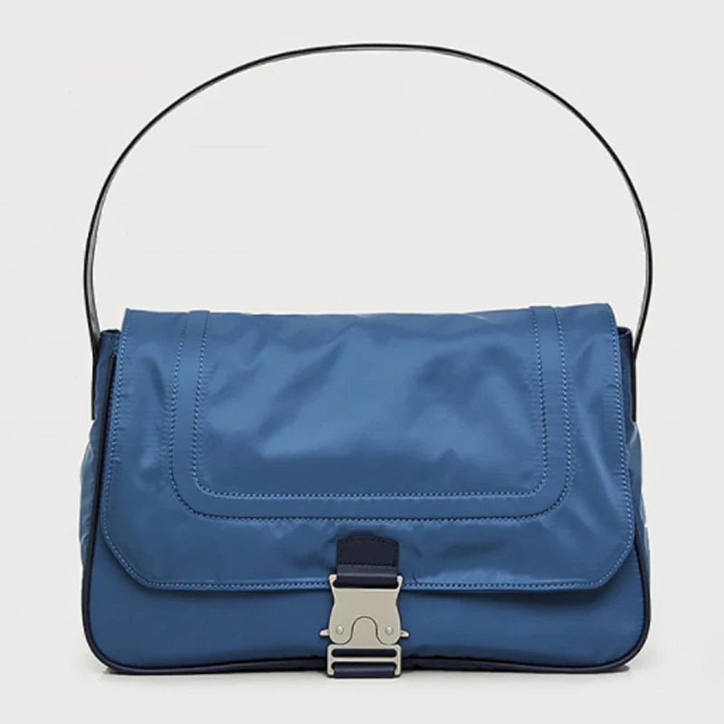 Nylon Lock Women Handbag Casual Tote Bag Underarm Bag