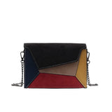 Autumn Frosted Shoulder Bag Crossbody Handbag Square Purse