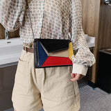 Autumn Frosted Shoulder Bag Crossbody Handbag Square Purse