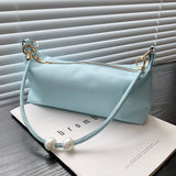 Retro Square Women Handbag Underarm Shoulder Bag