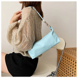 Retro Square Women Handbag Underarm Shoulder Bag