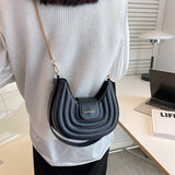 High-Grade Women's Net Red Chain Messenger Bag - Versatile Shoulder Armpit Bag