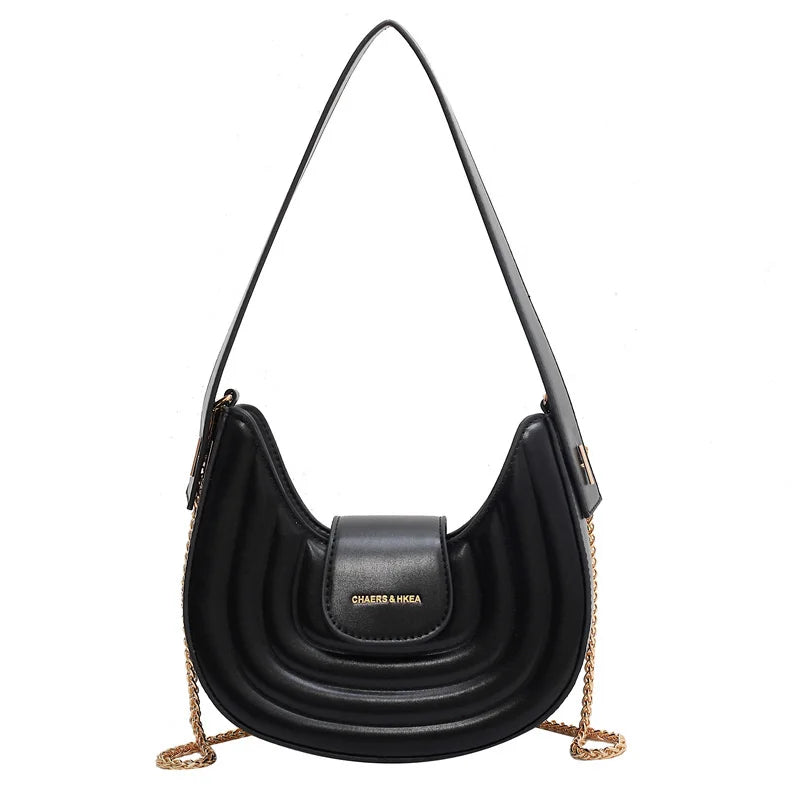 High-Grade Women's Net Red Chain Messenger Bag - Versatile Shoulder Armpit Bag