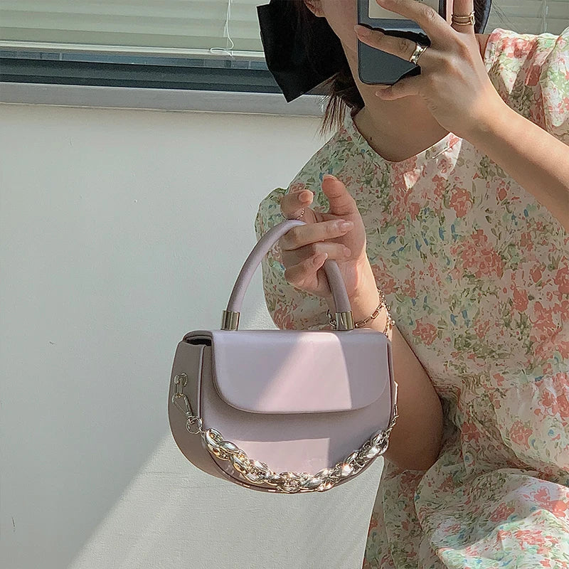 High-End Foreign Chain Small Square Bag