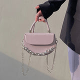 High-End Foreign Chain Small Square Bag