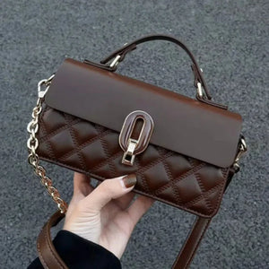 Brown Women Handbag Single-Shoulder Crossbody Bag