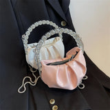 Mini Crossbody Bag Women Handbag Versatile Chain Messenger Bag