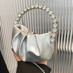 Mini Crossbody Bag Women Handbag Versatile Chain Messenger Bag