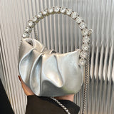 Mini Crossbody Bag Women Handbag Versatile Chain Messenger Bag