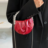 Mini Crossbody Bag Women Handbag Versatile Chain Messenger Bag