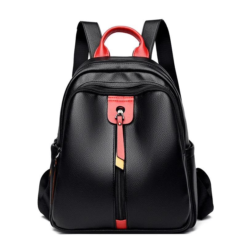 Women's PU Leather Backpack for Girls