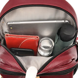 Women's PU Leather Backpack for Girls