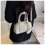 Retro Bowling Boston Bag for Women