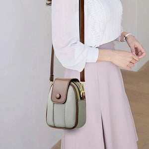 PU Leather Shoulder Bags Mini Women Messenger Wallets