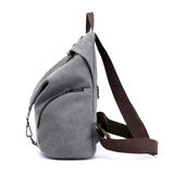 Canvas Backpack Women School Bag Canvas Shoulder Bag Women Travel Pack Mochila