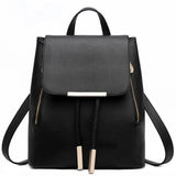 Women Large Backpack Purse Shoulder Bag PU Leather Girls School Bag