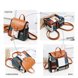 Women Leather Backpacks School Bag for Teenager Girls Travel Bag